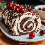 Black Forest Cake Roll