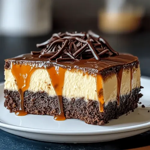 Caramel Brownie Cheesecake