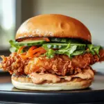 Flavor-Packed Thai Fried Chicken Sandwich