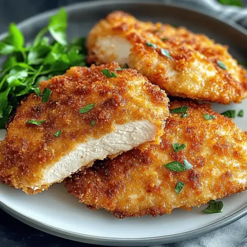 Air Fryer Parmesan Crusted Chicken
