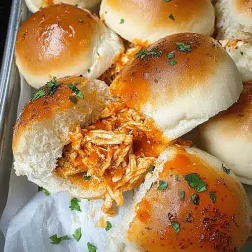 BUFFALO CHICKEN SLIDERS