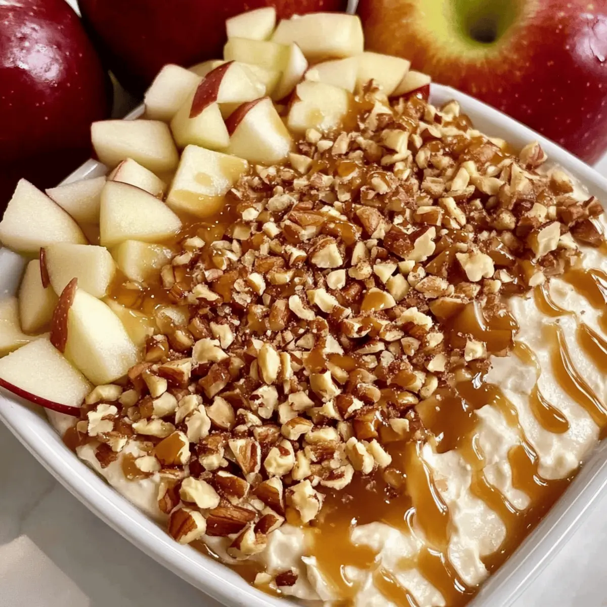 Caramel Apple Cheesecake Dip Recipe
