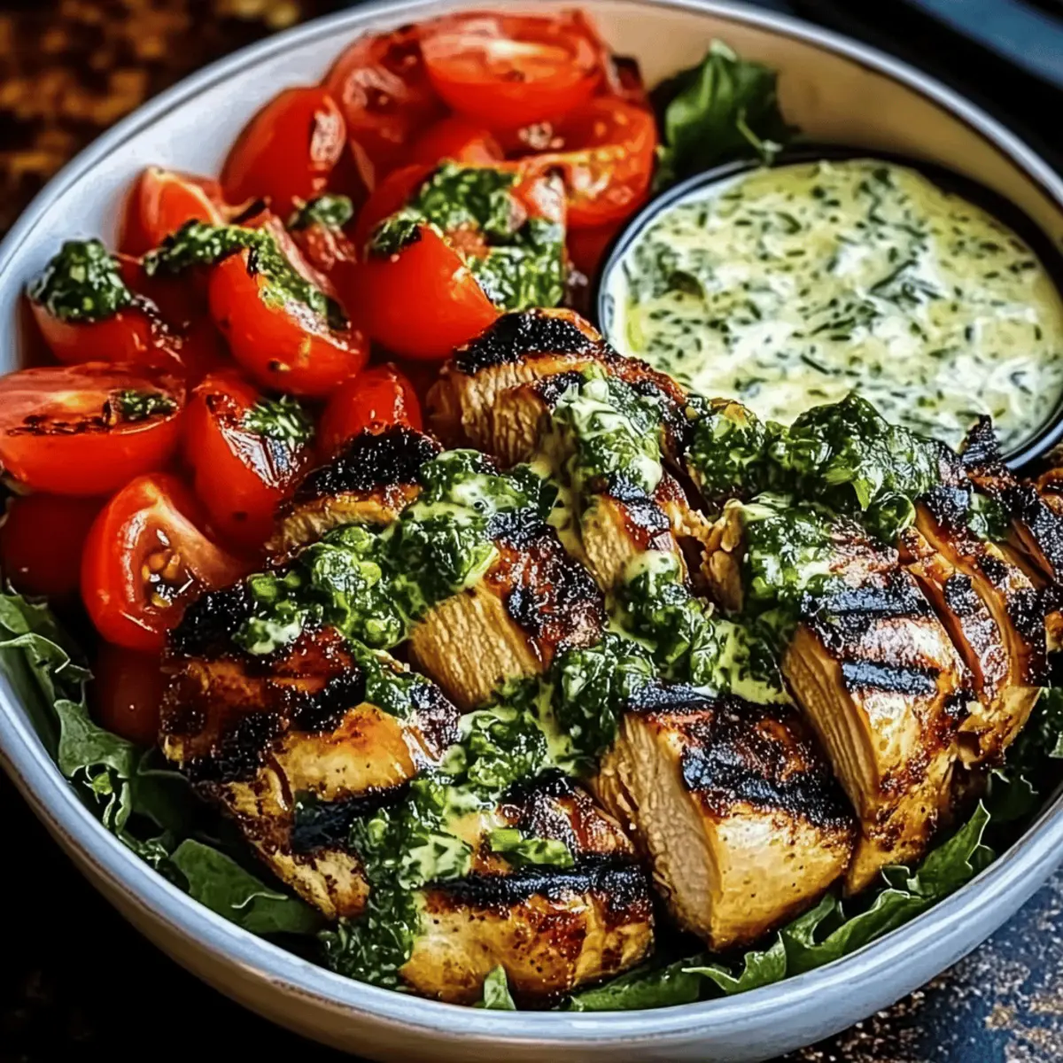 Chimichurri Grilled Chicken Bowl