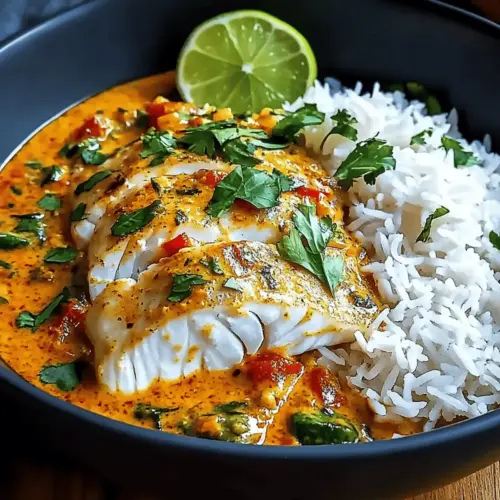 Coconut Lime Fish Curry