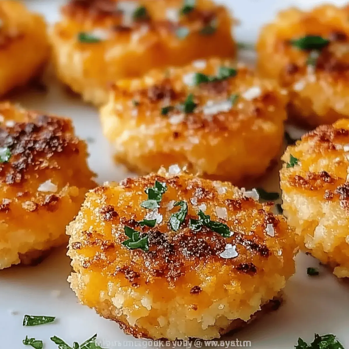 Crispy Smashed Carrots Bites