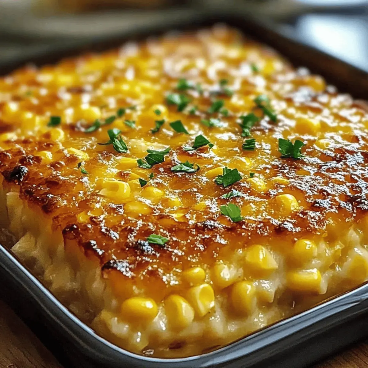 Honey-Glazed Corn Casserole
