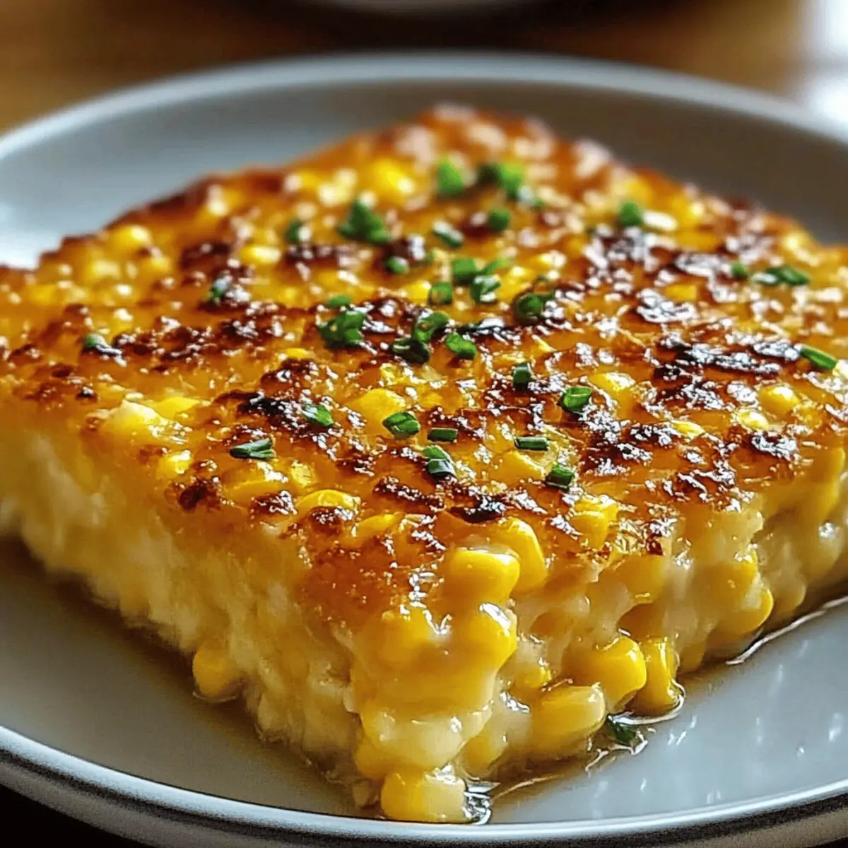Honey-Glazed Corn Casserole