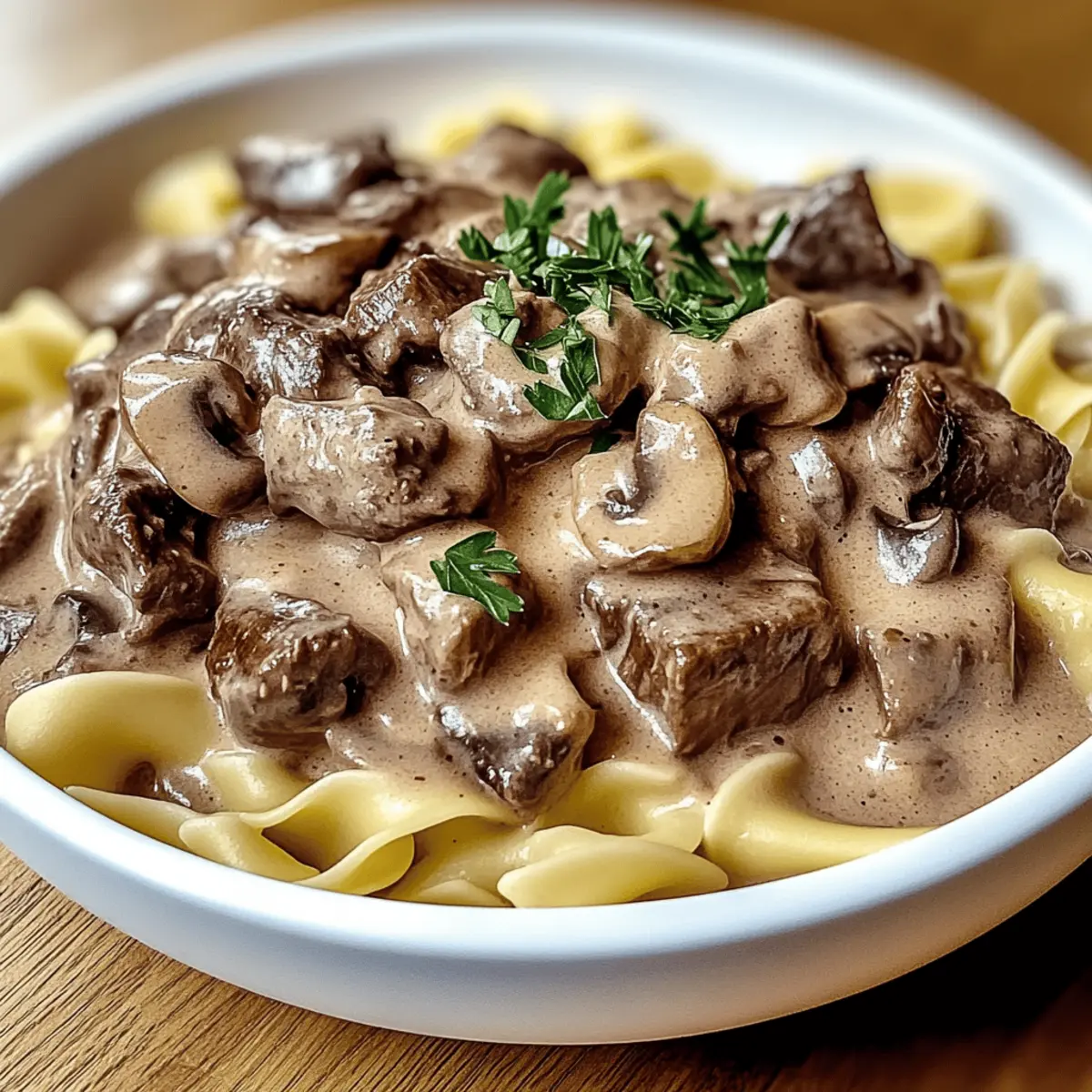 Old Fashioned Beef Stroganoff Recipe