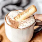 Perfectly Creamy Tiramisu Latte