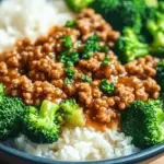 Sweet and Spicy Ground Turkey & Broccoli Bowls