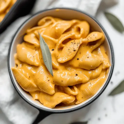 Vegan Pumpkin Mac and Cheese