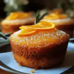 orange ginger honey cakes