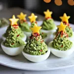 Deviled Egg Christmas Trees