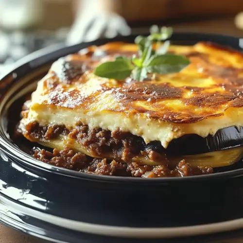 Outrageously Delicious Greek Moussaka