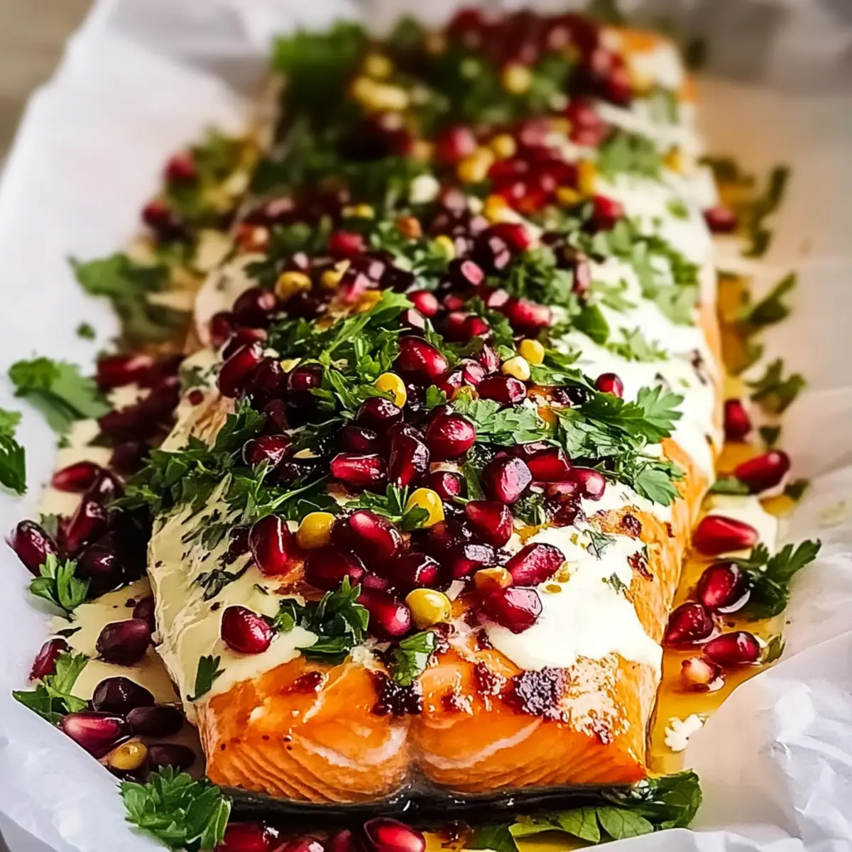 Christmas Baked Salmon Recipe