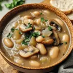 Cozy White Bean Mushroom Stew Recipe