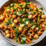 Moroccan Carrot and Chickpea Salad