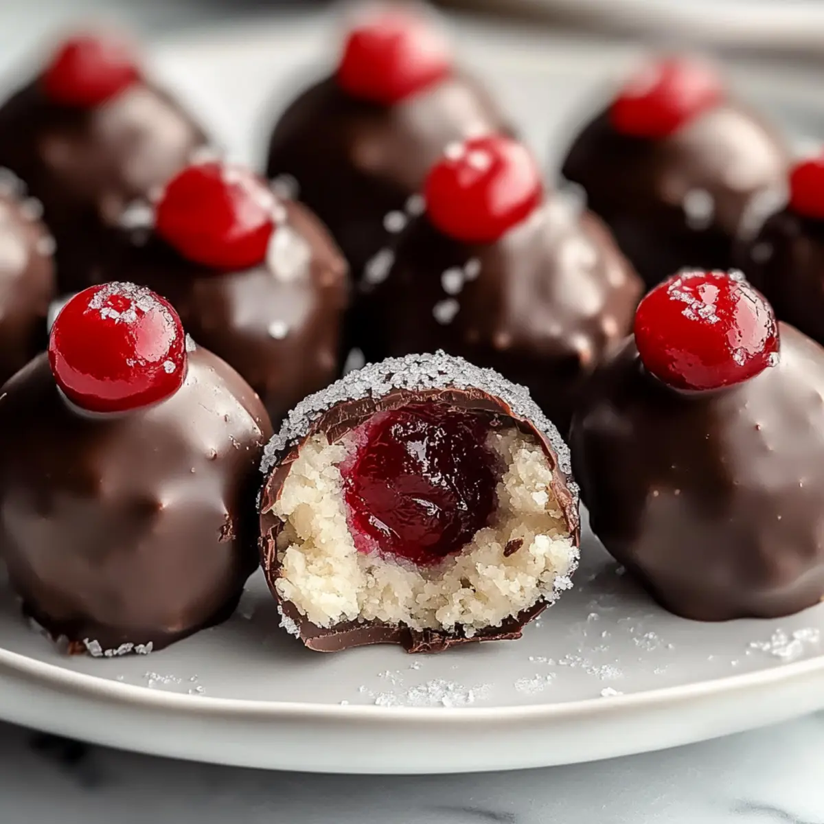 Mouthwatering Cherry Caramel Extract Balls