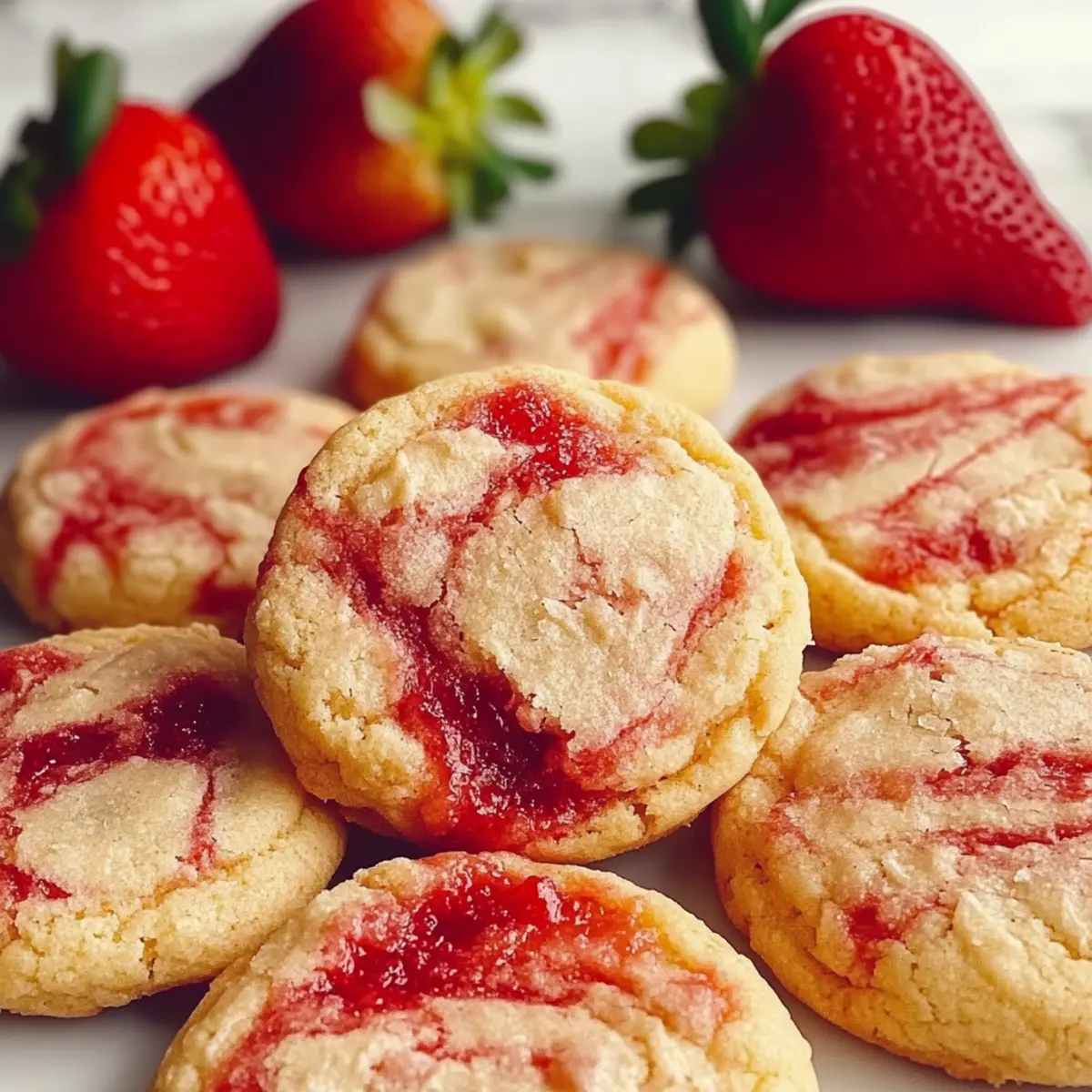 Strawberry Cheesecake Cookies Recipe