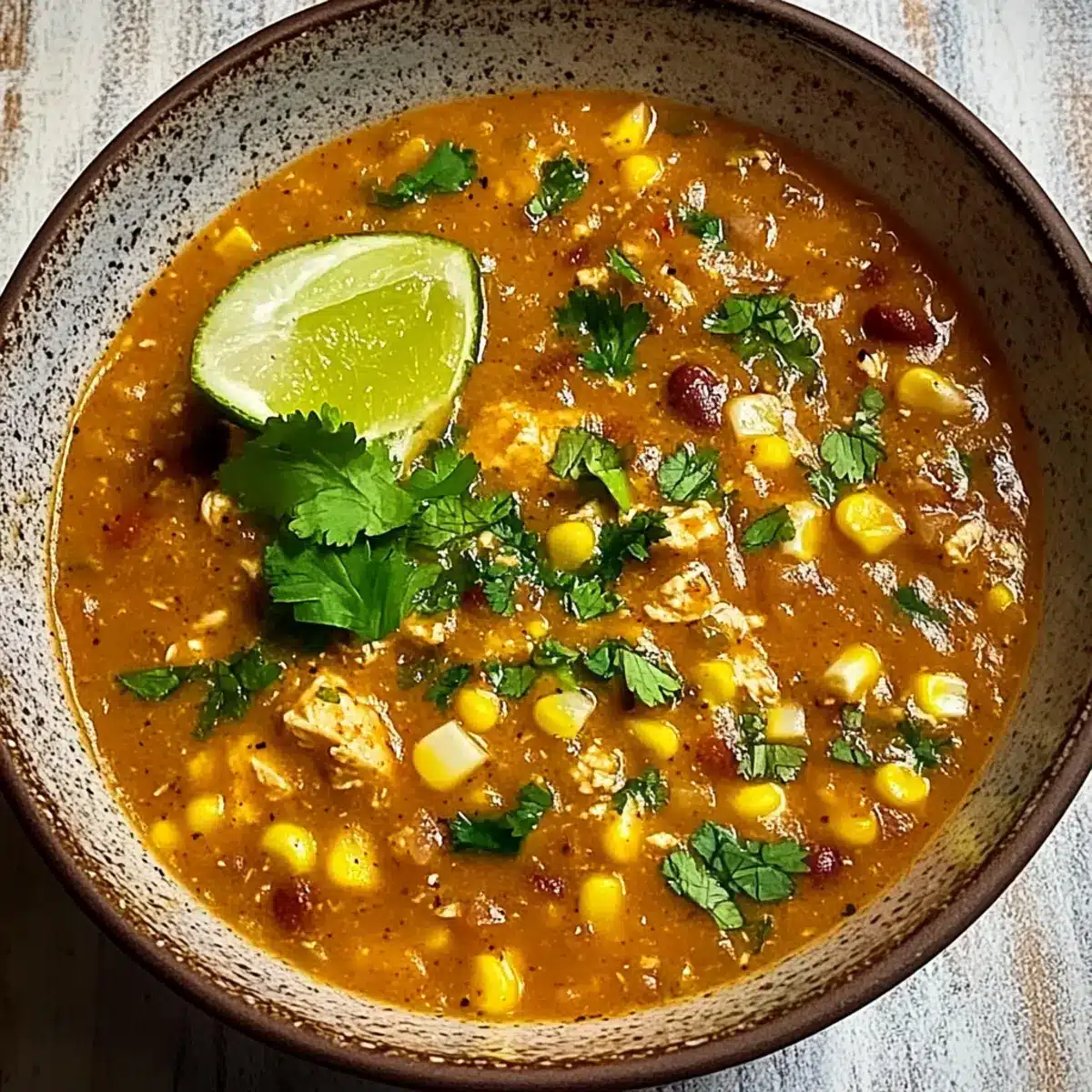 Street Corn Chicken Chili Recipe