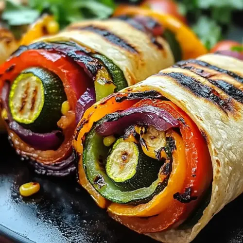 Grilled Vegetable Wrap
