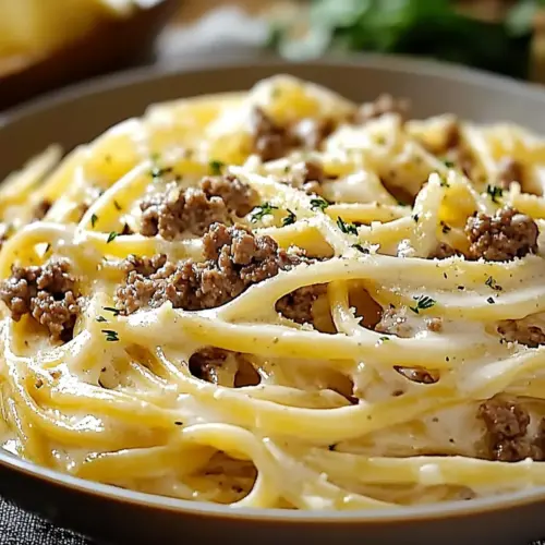 Cheese Garlic Linguine Pasta