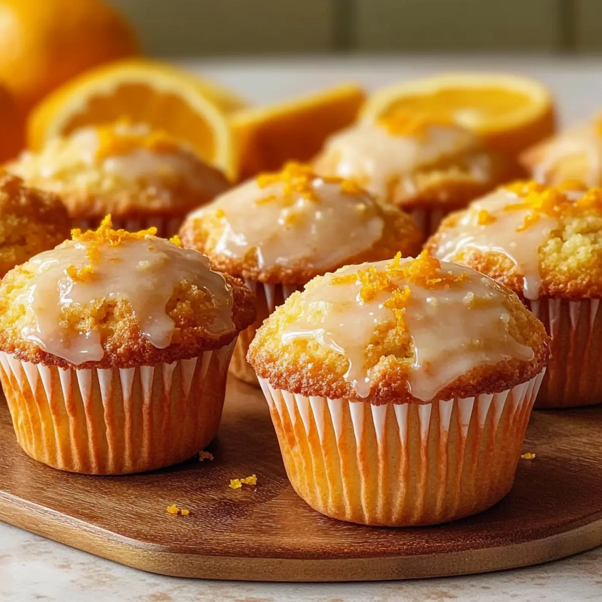 Sunshine Orange Muffins