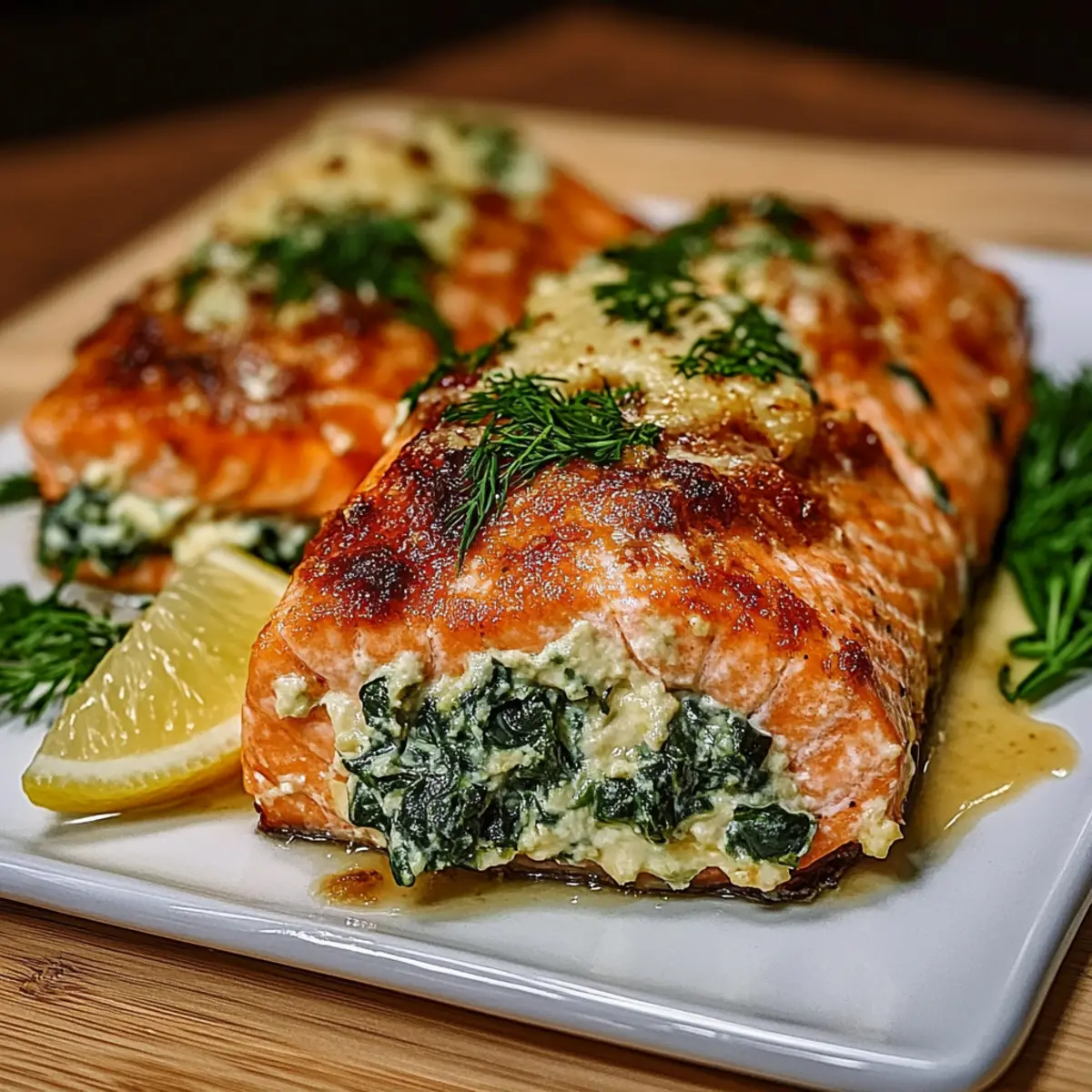 Stuffed Salmon