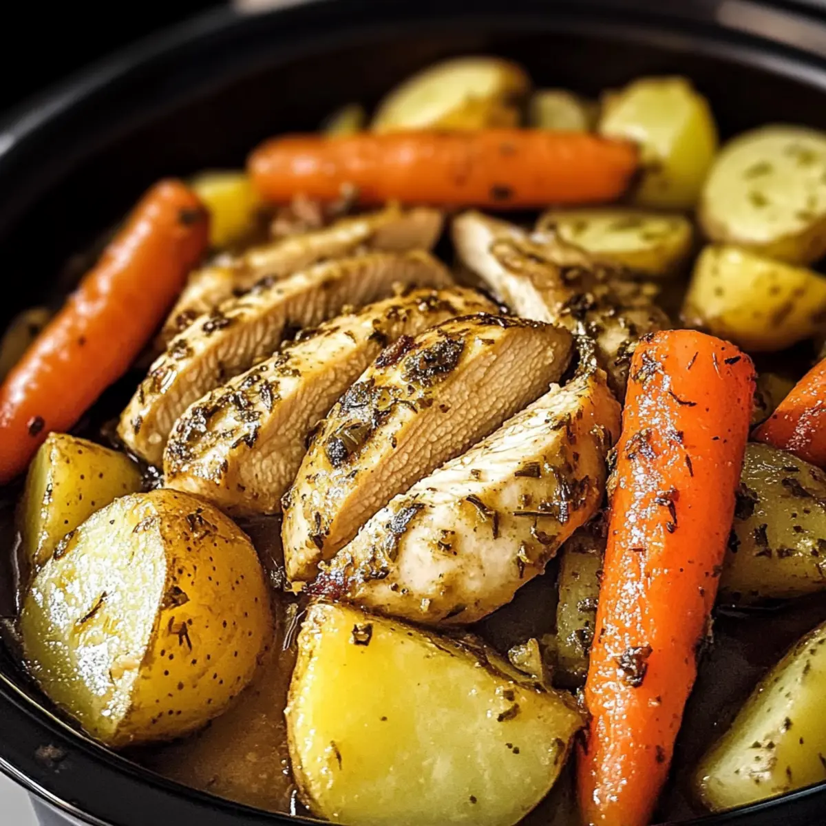 Garlic Butter Chicken and Veggies
