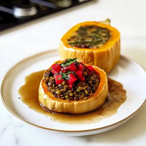 Stuffed Butternut Squash Wellington