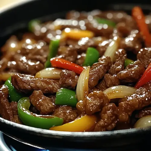 Chinese Pepper Steak with Onions