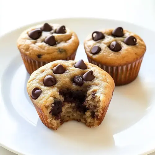 Flourless Peanut Butter Banana Muffins