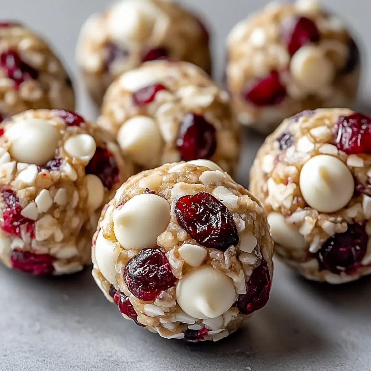 White Chocolate & Cranberry Protein Balls to Try Today!