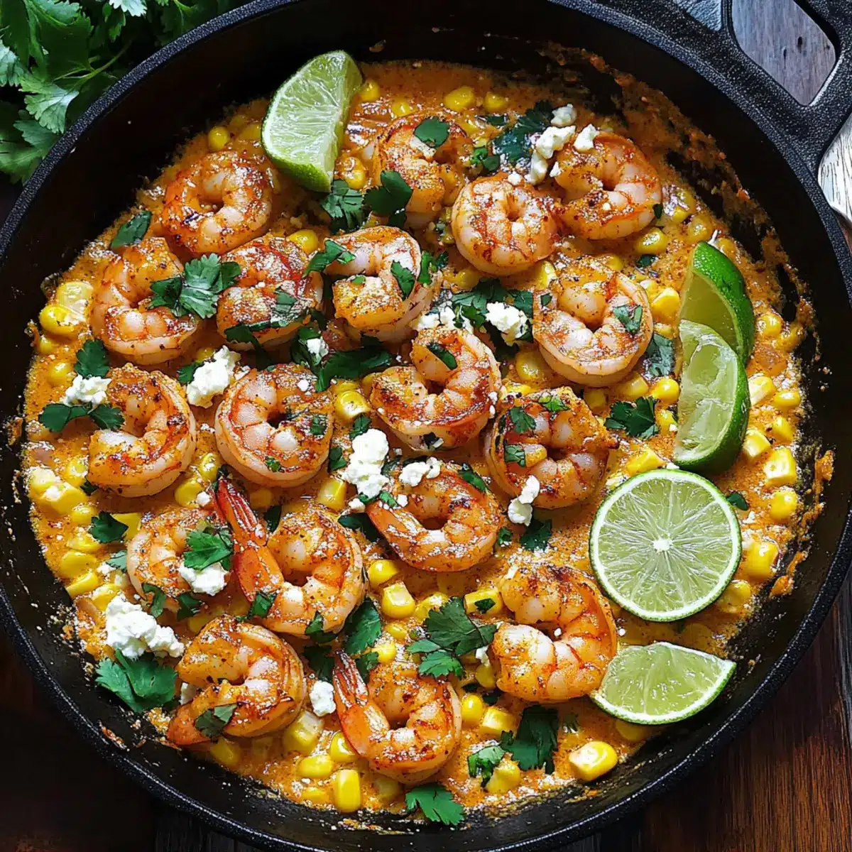 Shrimp and Creamed Corn (30 Minutes, One-Pan)
