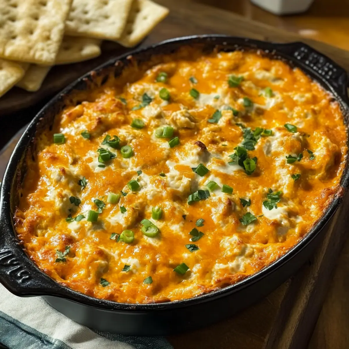 BEST Buffalo Chicken Dip