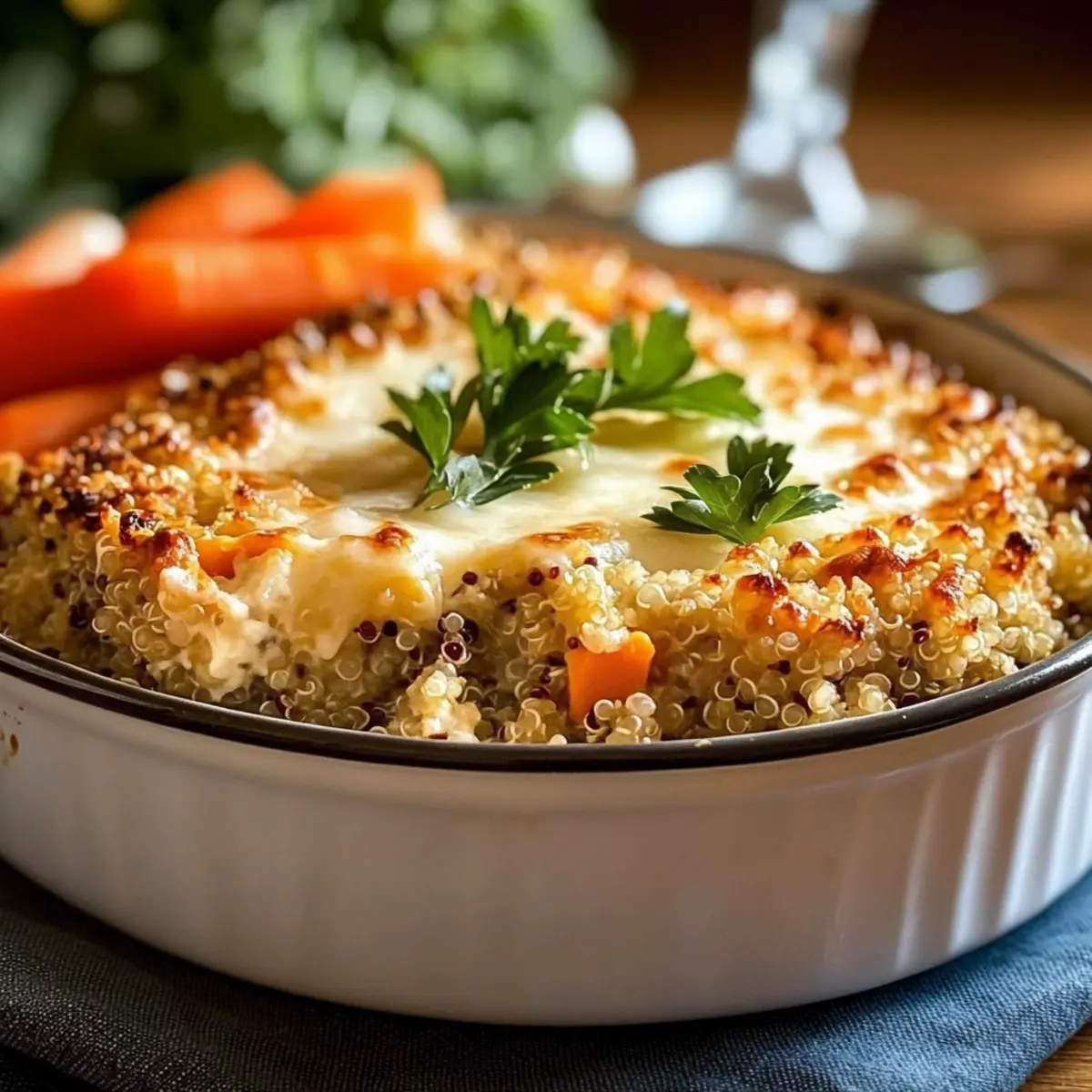 Veggie-Packed Quinoa Casserole