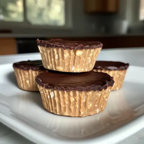 Peanut Butter Protein Oatmeal Cups