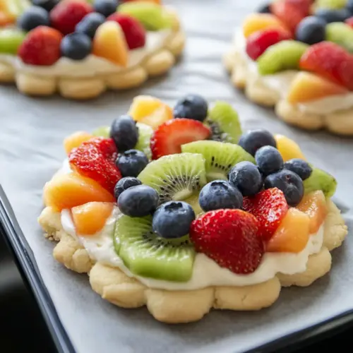 Fruit Pizza Cookies