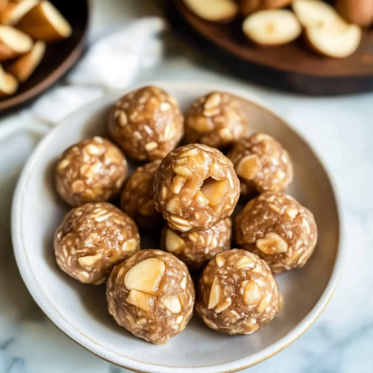 Apple Pie Protein Balls