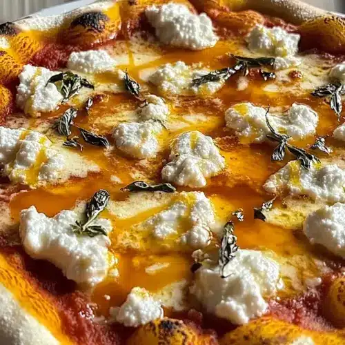 Hot Honey Ricotta Pizza Delight