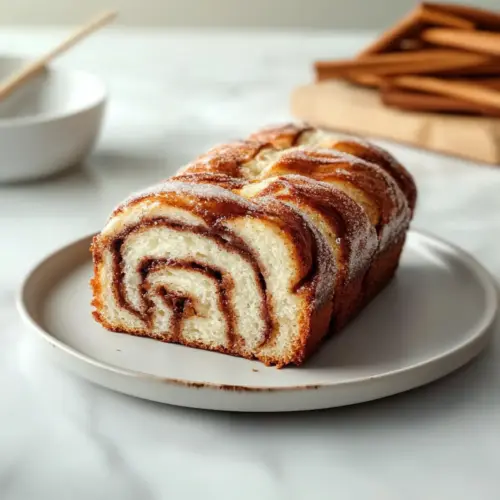 Cottage Cheese Cinnamon Roll Bread