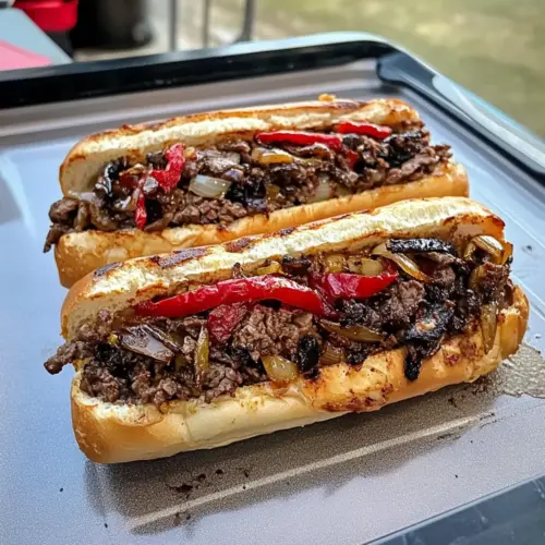 Ultimate Griddled Cheesesteak Recipe