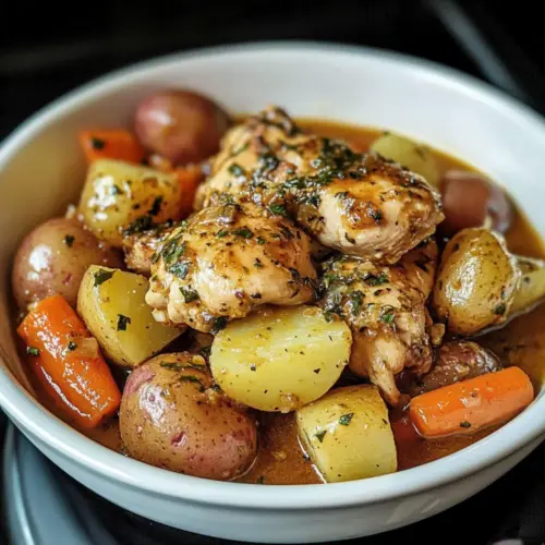 Garlic Butter Chicken Crockpot