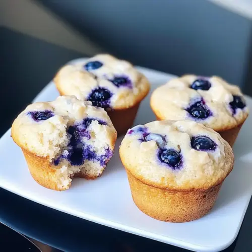 Blueberry Cream Cheese Protein Muffins