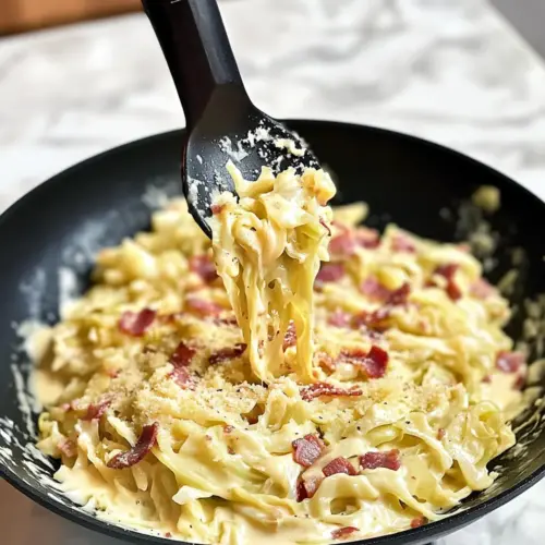 Cabbage Carbonara