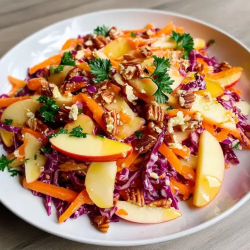 Crunchy Apple Carrot Salad