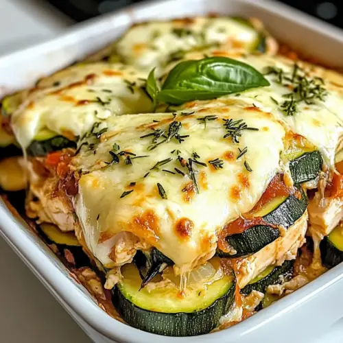 Chicken Zucchini Bake