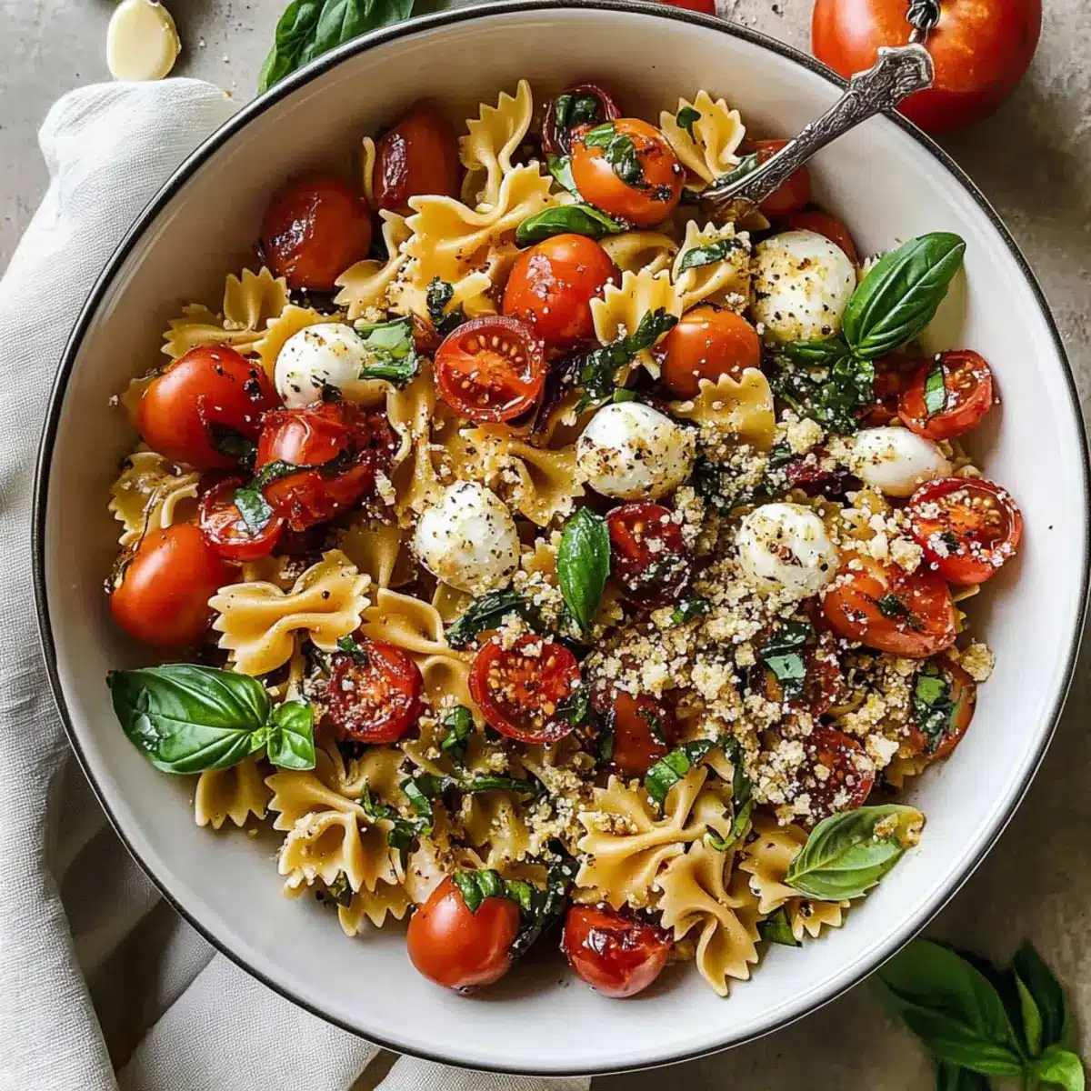 Bruschetta Pasta Salad