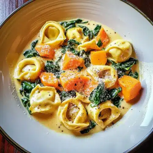 Skillet Tortellini with Sweet Potato