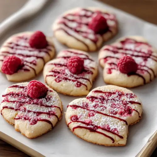 Raspberry Sugar Cookies
